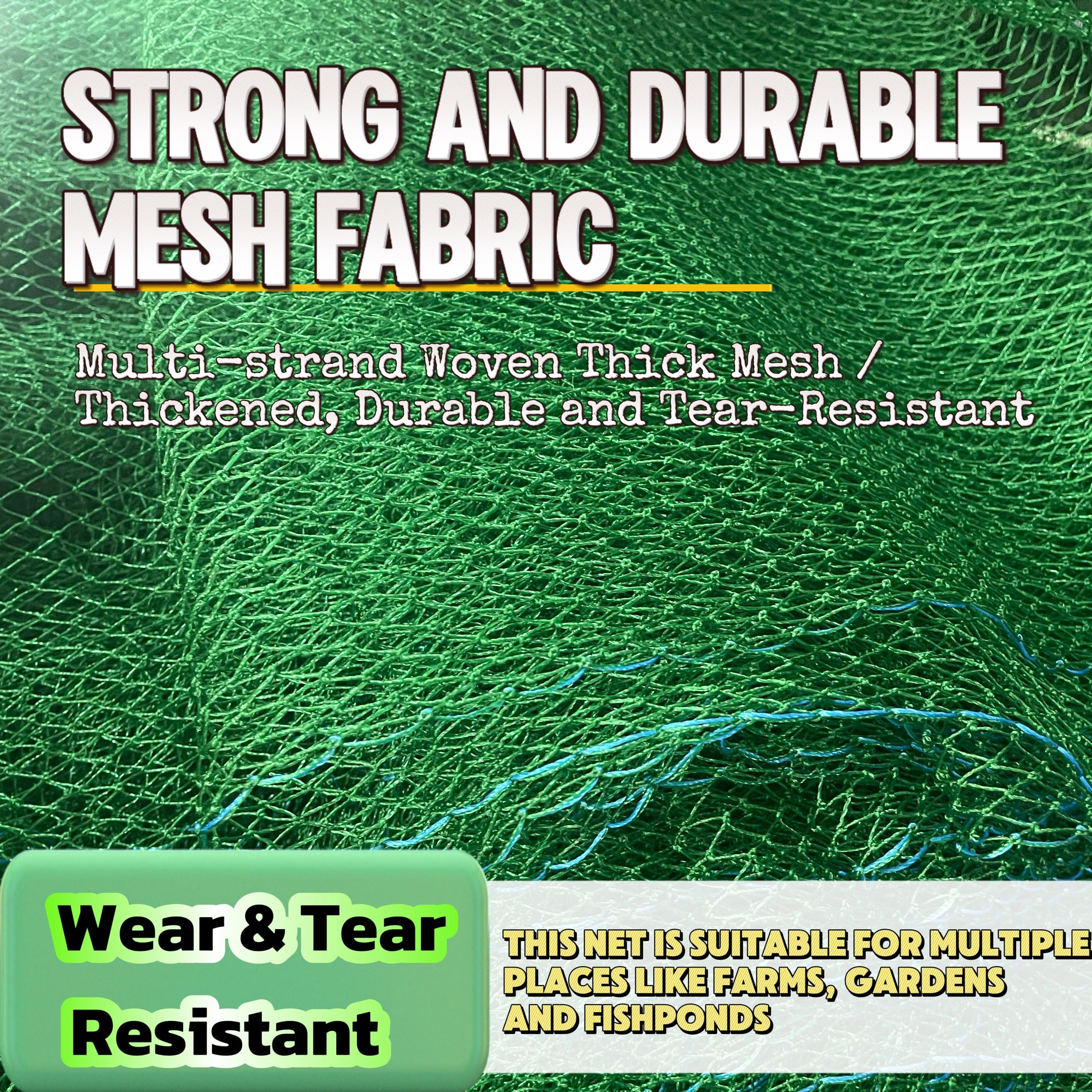 1.25 inch Chicken Net Length  Fish Net for Fishing Garden Net