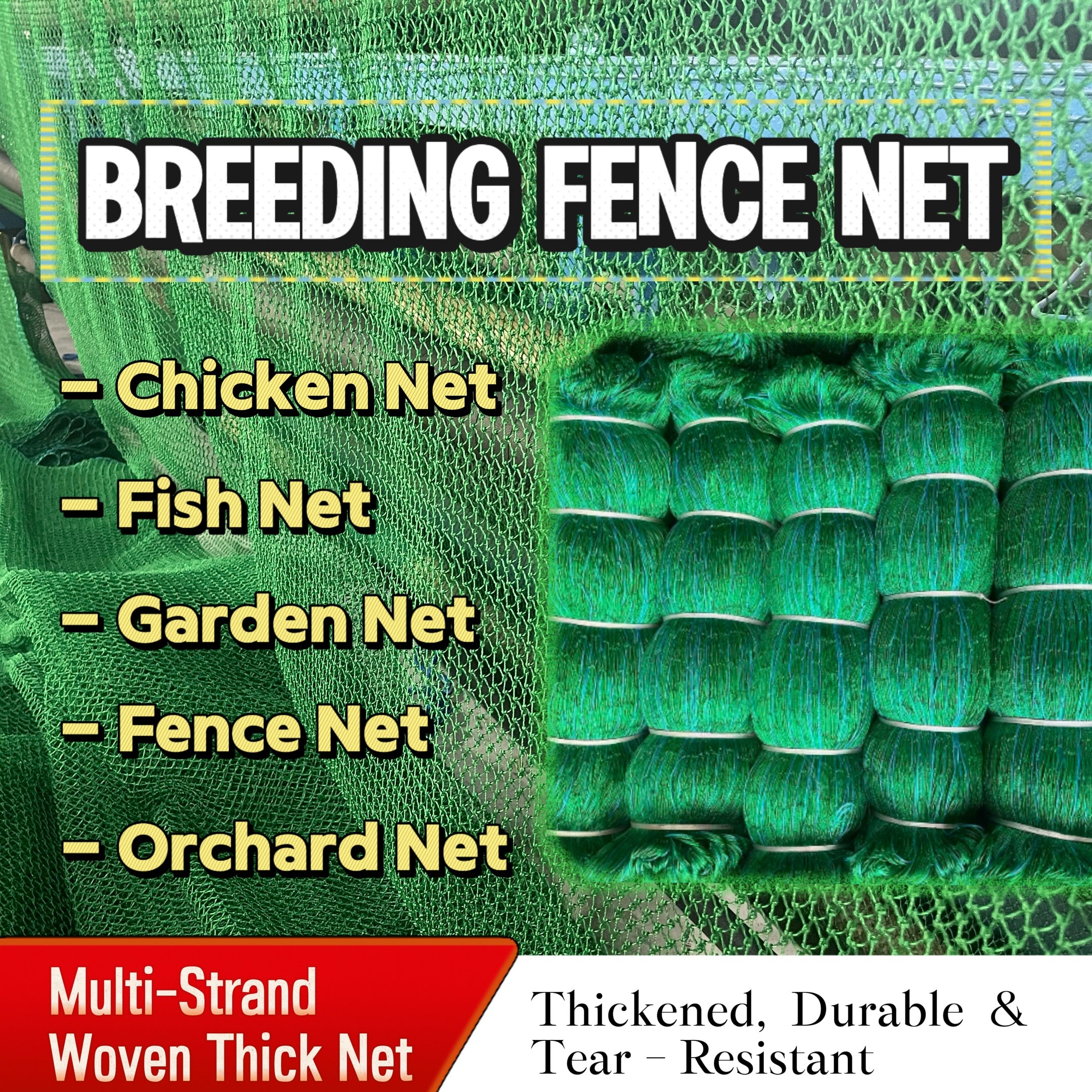 1.25 inch Chicken Net Length  Fish Net for Fishing Garden Net